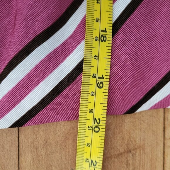 Anthro Maeve Ellery Tiered Ribbon Striped Skirt Size 10 - Picture 12 of 12